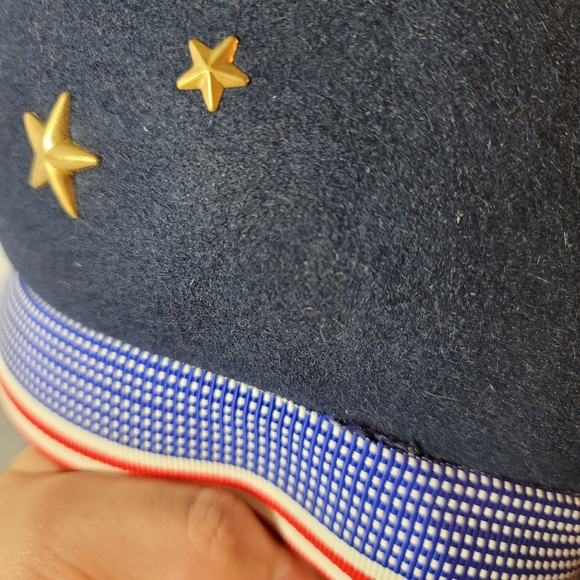 VTG 60s Frank Olive Patriotic Wool Felt Hat main image 9